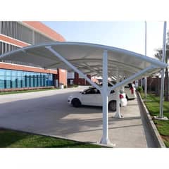 Dome double shade - Commercial parking - Best Tensile fabric shed