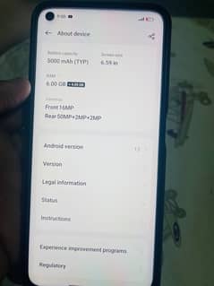 Realme 9i for sale with box charger and back cover