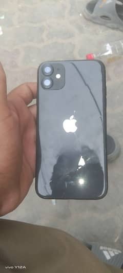 IPhone 11 64gb  back Brack  panel change  health 69%