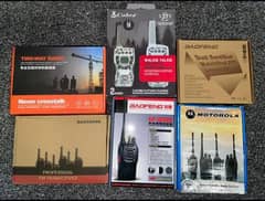 Walkie Talkie Two Way Radio Europe Variants Original