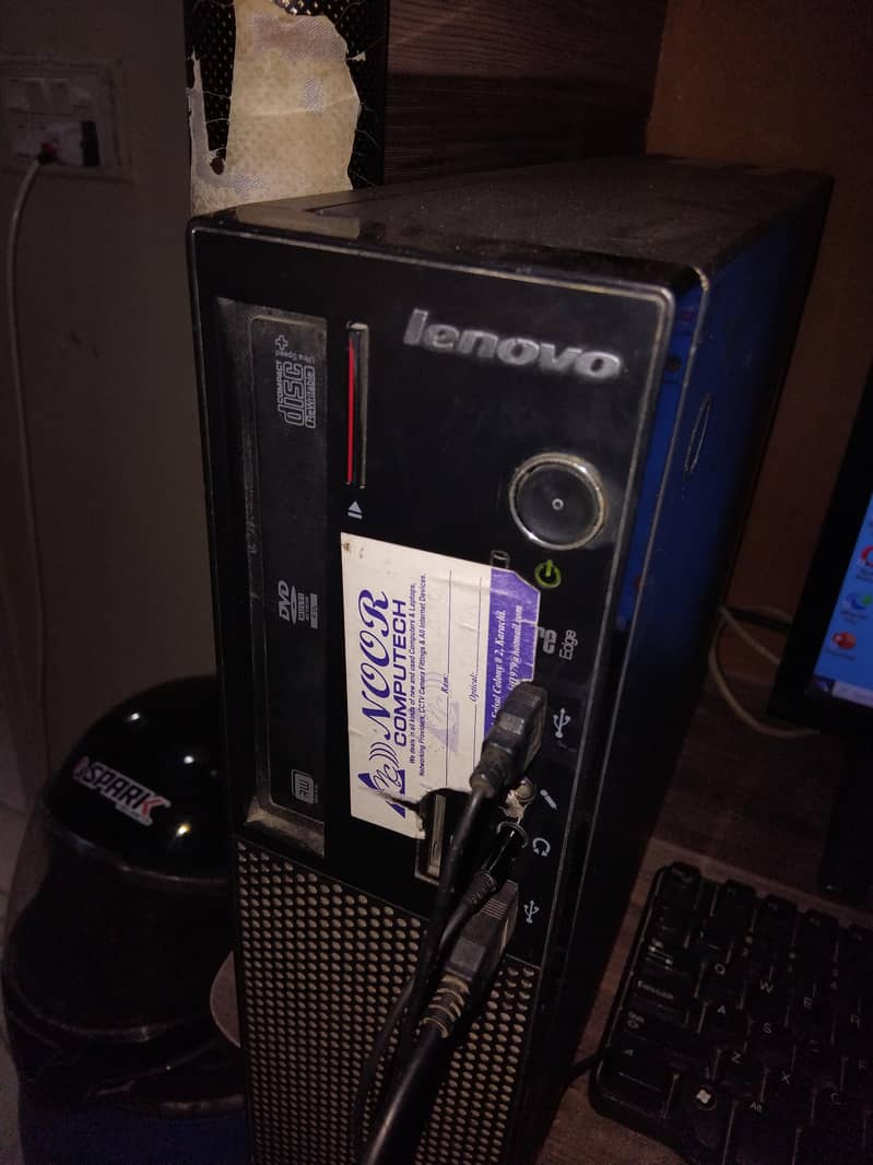 desktop computer Core i3 -2nd generation with 22 inch Led monitor set 1
