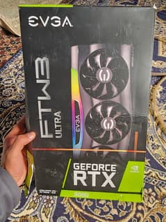 NVIDIA Geforce EVGA FTW3 RTX 3080 with box