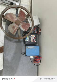 used 2 ceiling and exhaust fans and stove