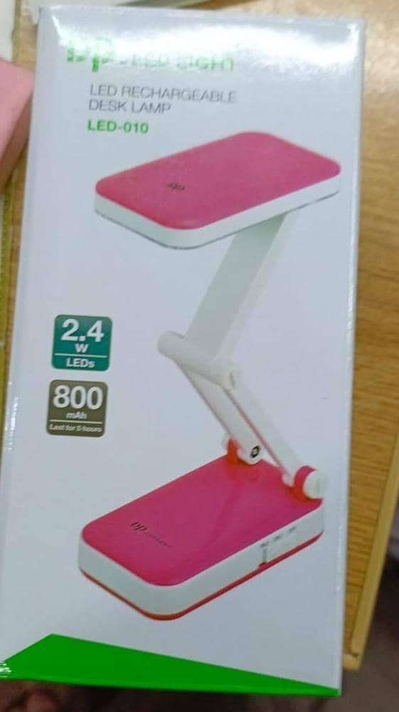 Rechargable Table Lamp with Type C  Charging Port 2