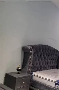 Bed|Luxury Bed|Bed Set|Wooden Bed|Valvet Style