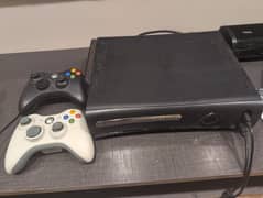 xbox 360 with 2 controller 1 wireless jailbreak