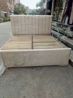 double bed in Mollty Foam printed cloth 03204428978