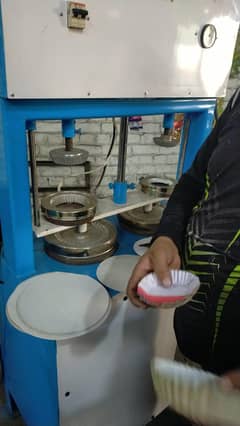 disposible plate machine