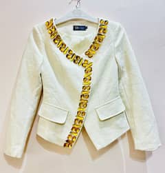 Woman blazer | brand new | XS | off white colour coat