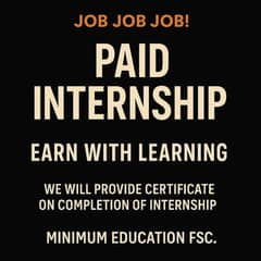 Paid Internship