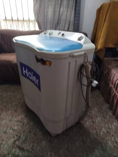 Haier washing machine semiautomatic twin tub capacity 8kg