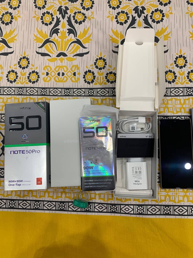 Infinix note 50 pro just box open 2 days use 1
