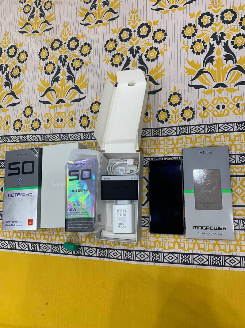Infinix note 50 pro just box open 2 days use 3