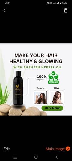 Herbal Hair Oil 100% organic Without chemicals