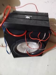 brand new amp and woofer
