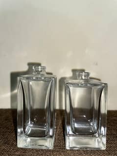 Bulk Used 50ml Perfume Bottles for Sale 2 designs with pump and cap