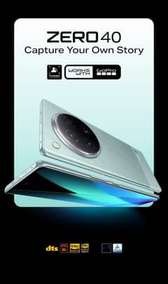 Infinix zero 40 sea green color 10/10 condition