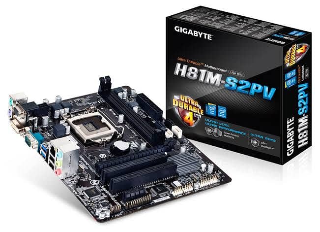 Gigabyte 4th generation board with processor 0