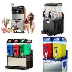 Slush Machine New Used  Pizza Oven Dough Mixer Fast food Setup Fryer