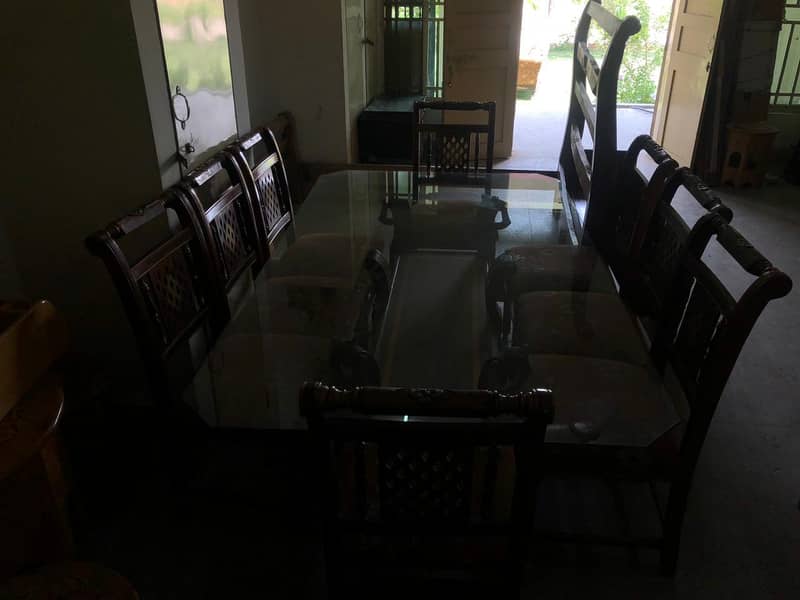 bedset with dressing table or dining table with 8 chairs 11