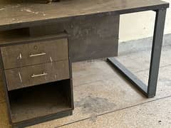 office table with Highback chair
