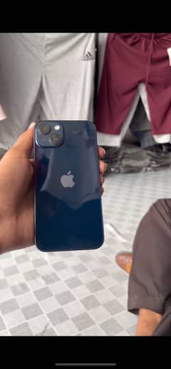 I phone 13jv full sim time 10 by 10 apple k warranty k Sath