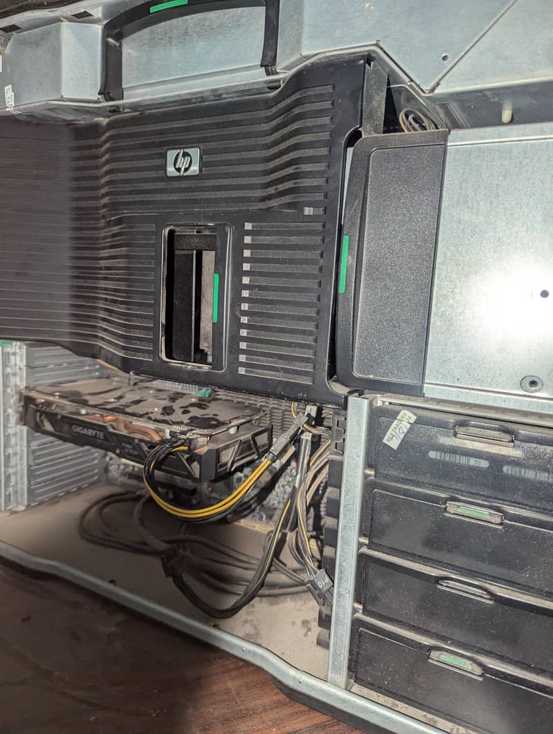 PC xeon X5690 Dual processor with LCD 3