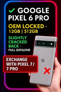 GOOGLE PIXEL 6 PRO 12/512 (LOCKED)