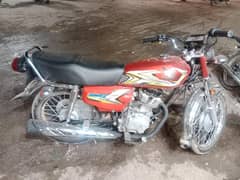 Honda 125 only 7 days used