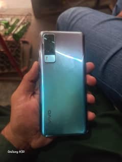 vivo y51s with box  8/128 gb PTA Approved