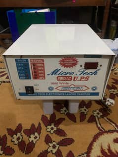 Micro tech 1000w ups 10/10 condition pure copper in cheap price