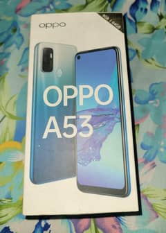 Oppo a53 with box 03293343343