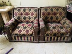 5-Seater Comfortable Sofa Set | Used | Budget Friendly