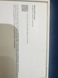 IPHONE 15 PRO MAX NATURAL TITANIUM 256 GB PTA APPROVED