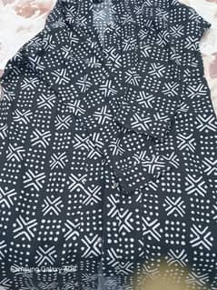 Polka Dot black abaya