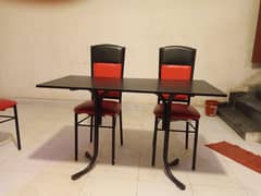 tables and chairs