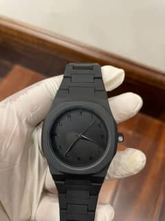 Arabic black Aura watch
