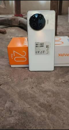 Tecno spark 20 pro plus with box