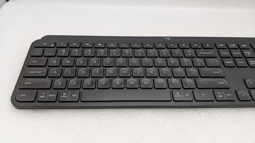 Logitech MX Keys Wireless Keyboard - Multi Device - Backlit - Black 1
