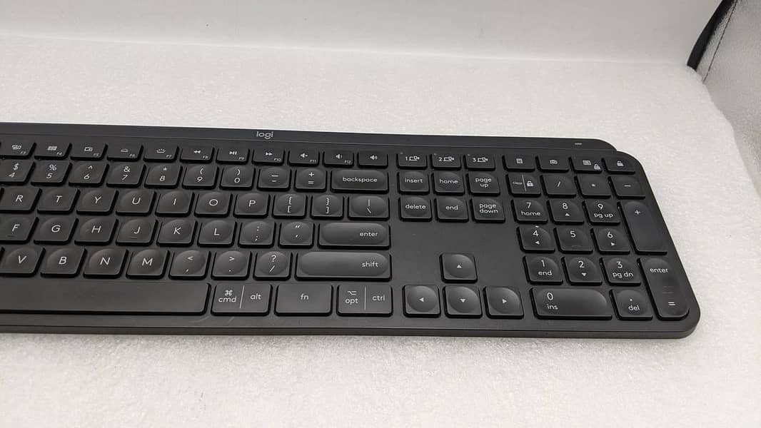 Logitech MX Keys Wireless Keyboard - Multi Device - Backlit - Black 2