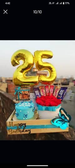 Costumised on your own choice Gift baskets Available