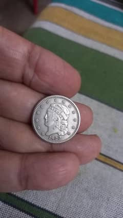 USA 1822 Liberty Dollar Silver Coin, Antique, Old Coin & Rare Coin |