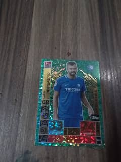 Card of footballers
