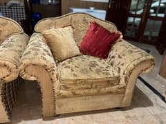 7 Seater Sofa Set - Pristine Condition for Sale.