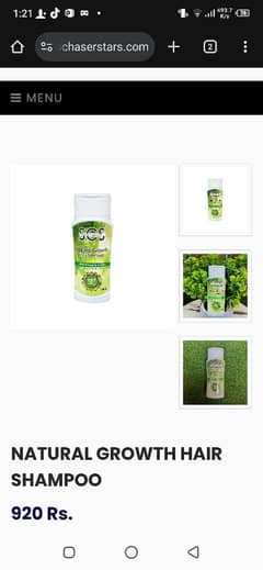 Hair growth shampoo
