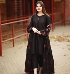 Women unstiched 3pcs suit