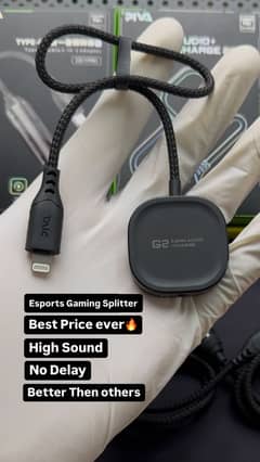 Gaming Convertor Splitter for Pubg 2 in 1 iPhone