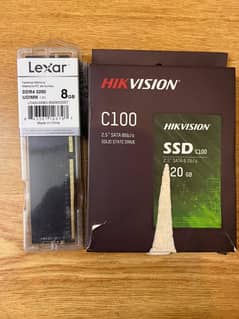 120GB SSD & 8GB DDR4 RAM