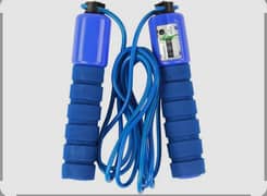 Jumping rope with counter . best of Condition Blue Color