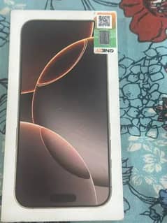 iPhone 16 Pro Max PTA Approved Box Packed